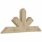 Ekena Millwork Saratoga Rough Sawn Timber Gable Bracket, Douglas Fir, 60"W x 25"H x 4"D x 6"F, 10/12 Pitch GBW060X25X0406SAR00RDF - alternate 4